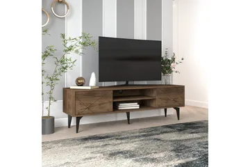 TV-bord Sudama Valnøtt - Valnøtt - Møbler - TV- & Mediamøbler - TV benk & mediabenk