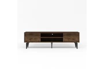 TV-bord Sudama Valnøtt - Valnøtt - Møbler - TV- & Mediamøbler - TV benk & mediabenk