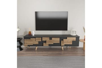 TV-bord Ticomannd Antrasitt / Valnøtt - Antrasitt / Valnøtt - Møbler - TV- & Mediamøbler - TV benk & mediabenk