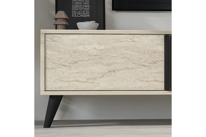 TV-bord Ythmere Travertin - Travertin - Møbler - TV- & Mediamøbler - TV benk & mediabenk