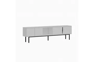 TV-bord Zeiran Hvit - Hvit - Møbler - TV- & Mediamøbler - TV benk & mediabenk