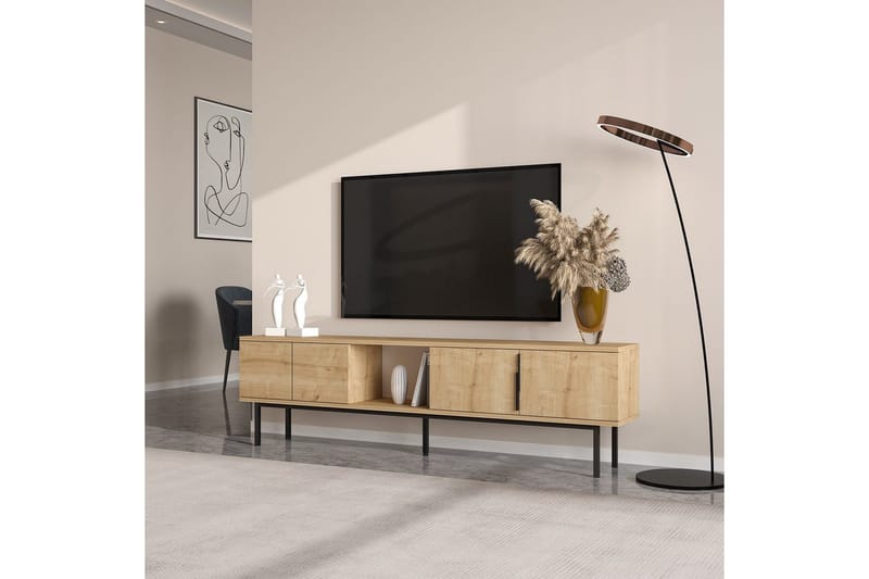 TV-bord Zeiran Sudamaleik - Sudamaleik - Møbler - TV- & Mediamøbler - TV benk & mediabenk