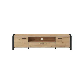 TV-enhet Aktiv 2 dører 1 skuff - 210 cm - Møbler - TV- & Mediamøbler - TV benk & mediabenk