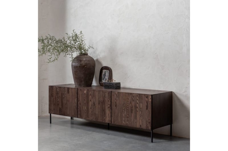 TV-enhet Bono - Brun, Ask - Møbler - TV- & Mediamøbler - TV-skap