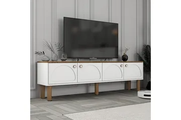 TV-enhet Cool Hvit - Hvit - Møbler - TV- & Mediamøbler - TV benk & mediabenk