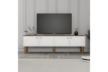 TV-enhet Cool Hvit - Hvit - Møbler - TV- & Mediamøbler - TV benk & mediabenk