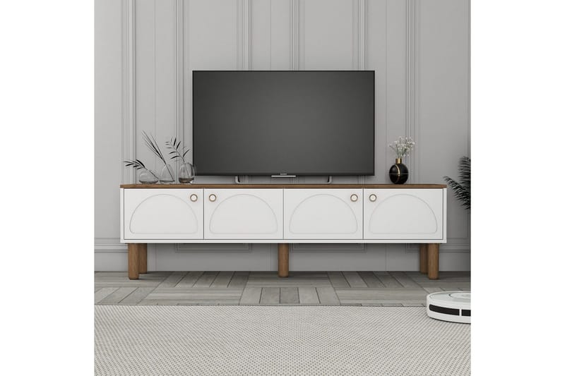 TV-enhet Cool Hvit - Hvit - Møbler - TV- & Mediamøbler - TV benk & mediabenk