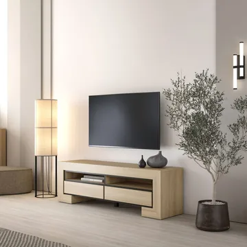 TV-enhet Cuba II med 2 skuffer - Møbler - TV- & Mediamøbler - TV benk & mediabenk