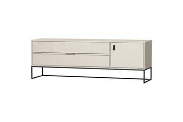 TV-enhet Silas - Støv, Børstet furu, 180 cm - Møbler - TV- & Mediamøbler - TV benk & mediabenk