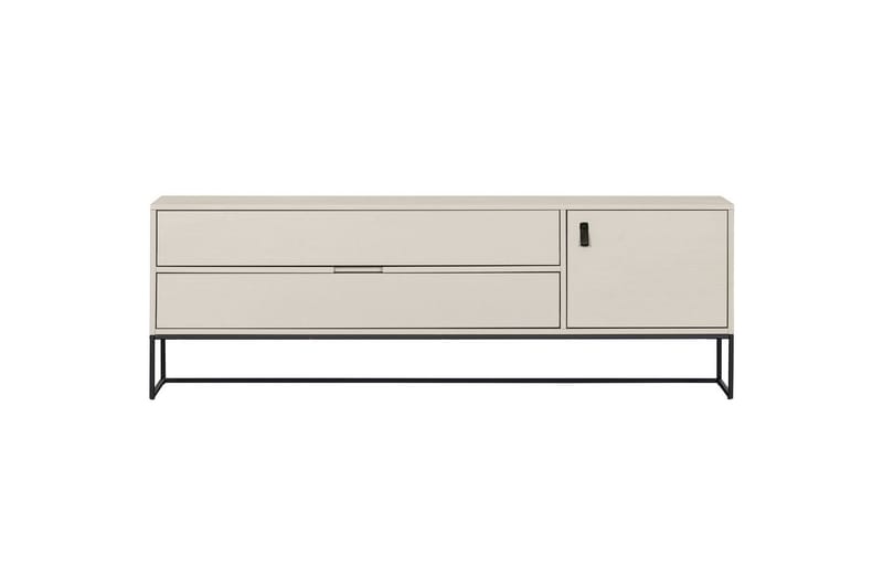 TV-enhet Silas - Støv, Børstet furu, 180 cm - Møbler - TV- & Mediamøbler - TV benk & mediabenk