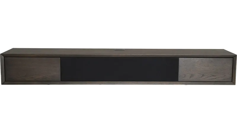 TV-hylle Junionne Stor - Brunlakkert eik - Møbler - TV- & Mediamøbler - TV-hylle