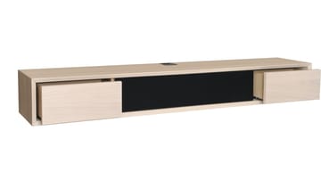TV-hylle Junionne Stor - Hvitpigmentert eik - Møbler - TV- & Mediamøbler - TV-hylle