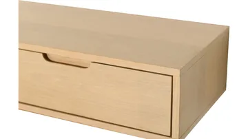 TV-hylle Torsen 110 cm - Hvitpigmentert eik - Møbler - TV- & Mediamøbler - TV-hylle