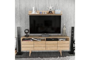 Andifli Tv-møbelsett 160x64,5 cm - Blå - Møbler - TV- & Mediamøbler - TV-møbelsett