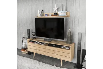 Andifli Tv-møbelsett 160x64,5 cm - Blå - Møbler - TV- & Mediamøbler - TV-møbelsett