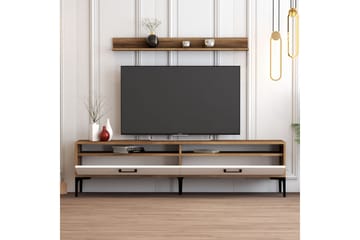 Andifli Tv-møbelsett 180x47 cm - Brun - Møbler - TV- & Mediamøbler - TV-møbelsett