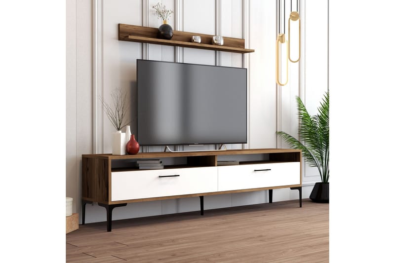 Andifli Tv-møbelsett 180x47 cm - Brun - Møbler - TV- & Mediamøbler - TV-møbelsett