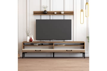 Andifli Tv-møbelsett 180x47 cm - Brun - Møbler - TV- & Mediamøbler - TV-møbelsett