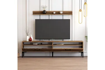 Andifli Tv-møbelsett 180x47 cm - Brun - Møbler - TV- & Mediamøbler - TV-møbelsett