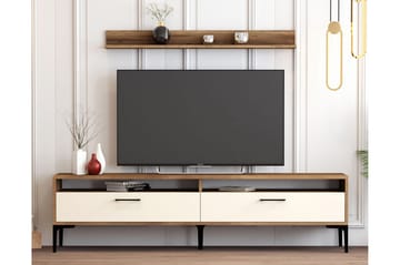 Andifli Tv-møbelsett 180x47 cm - Brun - Møbler - TV- & Mediamøbler - TV-møbelsett