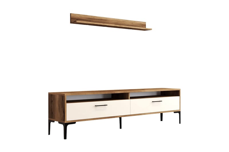 Andifli Tv-møbelsett 180x47 cm - Brun - Møbler - TV- & Mediamøbler - TV-møbelsett