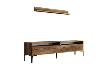 Andifli Tv-møbelsett 180x47 cm - Brun - Møbler - TV- & Mediamøbler - TV-møbelsett