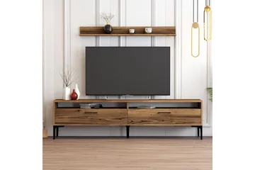 Andifli Tv-møbelsett 180x47 cm - Brun - Møbler - TV- & Mediamøbler - TV-møbelsett