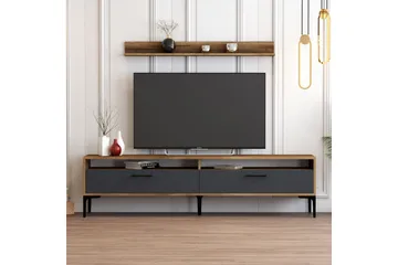 Andifli Tv-møbelsett 180x47 cm - Brun - Møbler - TV- & Mediamøbler - TV-møbelsett