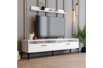 Andifli Tv-møbelsett 180x47 cm - Hvit - Møbler - TV- & Mediamøbler - TV-møbelsett