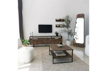 Andifli Tv-møbelsett 50x15 cm - Brun - Møbler - TV- & Mediamøbler - TV-møbelsett