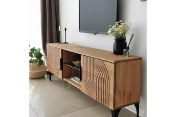 Andifli Tv-møbelsett 50x15 cm - Brun - Møbler - TV- & Mediamøbler - TV-møbelsett