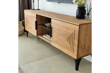 Andifli Tv-møbelsett 50x15 cm - Brun - Møbler - TV- & Mediamøbler - TV-møbelsett