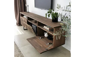 Andifli Tv-møbelsett 50x15 cm - Brun - Møbler - TV- & Mediamøbler - TV-møbelsett