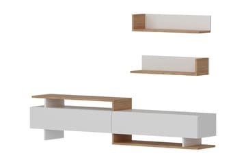 Ayaze TV-benk - Hvit - Møbler - TV- & Mediamøbler - TV-møbelsett