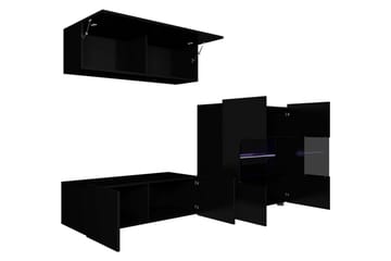 Calabrini TV-møbel - Beige / Grå - Møbler - TV- & Mediamøbler - TV-møbelsett