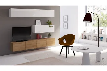 Calabrini TV-møbel - Hvit - Møbler - TV- & Mediamøbler - TV-møbelsett