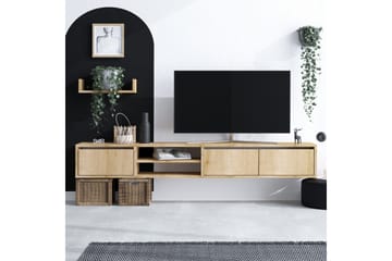 Desgrar Tv-möbelset 180x25 cm - Blå - Møbler - TV- & Mediamøbler - TV-møbelsett