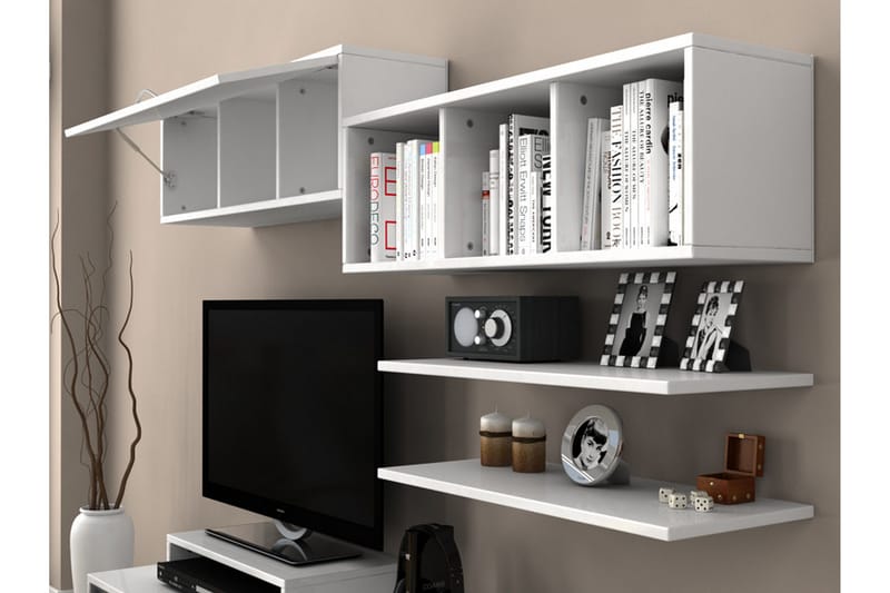 Elegancia Mediaoppbevaring 180 cm - Møbler - TV- & Mediamøbler - TV-møbelsett