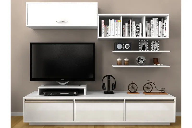 Elegancia Mediaoppbevaring 180 cm - Møbler - TV- & Mediamøbler - TV-møbelsett