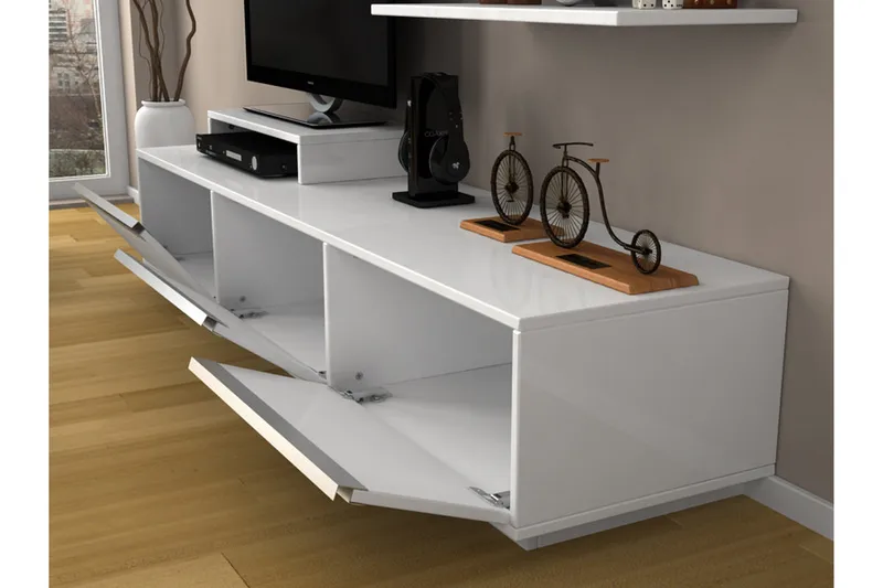 Elegancia Mediaoppbevaring 180 cm - Møbler - TV- & Mediamøbler - TV-møbelsett