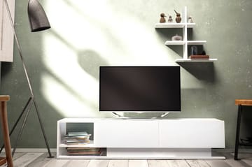 Hejde TV-Benk 180 cm - Hvit - Møbler - TV- & Mediamøbler - TV-møbelsett