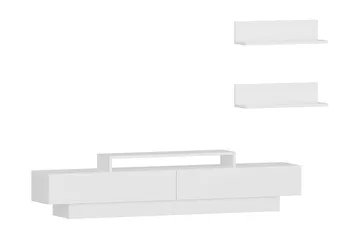 Hejde TV-Benk 180 cm - Hvit - Møbler - TV- & Mediamøbler - TV-møbelsett