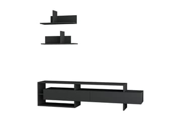 Homitis TV-benk med Vegghyller - Møbler - TV- & Mediamøbler - TV-møbelsett