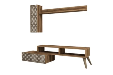 Hovdane TV-Benk 150 cm - Brun - Møbler - TV- & Mediamøbler - TV-møbelsett