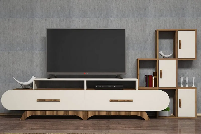 Hovdane TV-Benk 205 cm, Brun