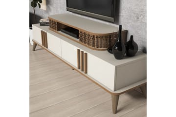 Hovdane TV-møbelsett 168 cm - Hvit - Møbler - TV- & Mediamøbler - TV-møbelsett