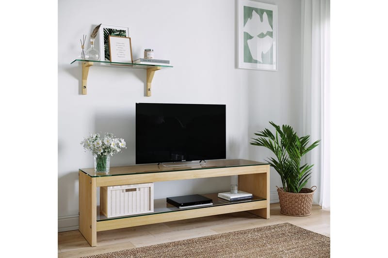 Malmby TV-Møbelsett 140 cm, Brun