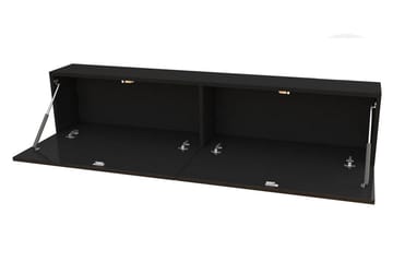 Mediamøbel Vigo 210x40x180 cm - Svart / Hvit - Møbler - TV- & Mediamøbler - TV-møbelsett