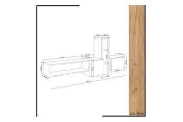 Mod Design Mediaoppbevaring - Møbler - TV- & Mediamøbler - TV-møbelsett