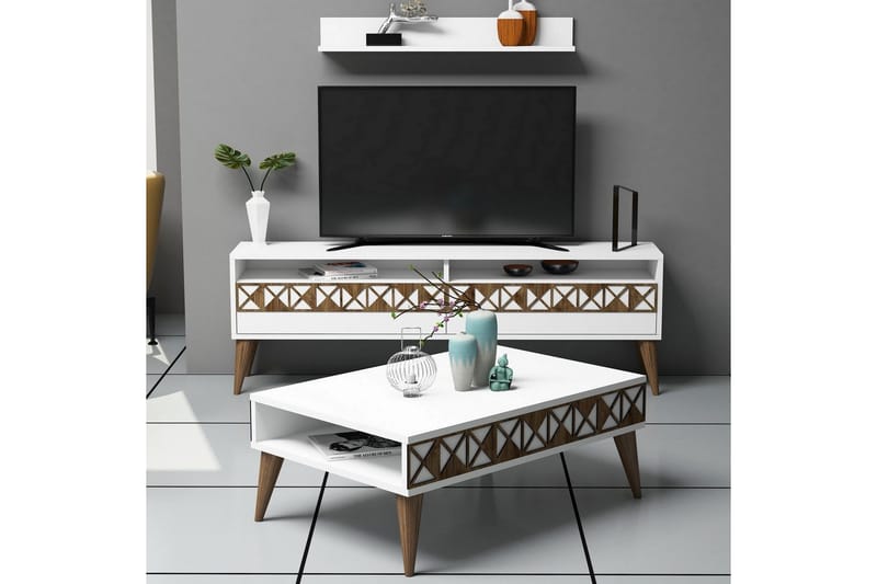 Muennink Stuesett 150 cm, Hvit